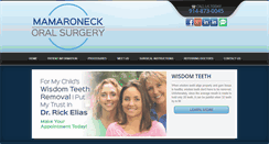 Desktop Screenshot of mamaroneckoralsurgery.com